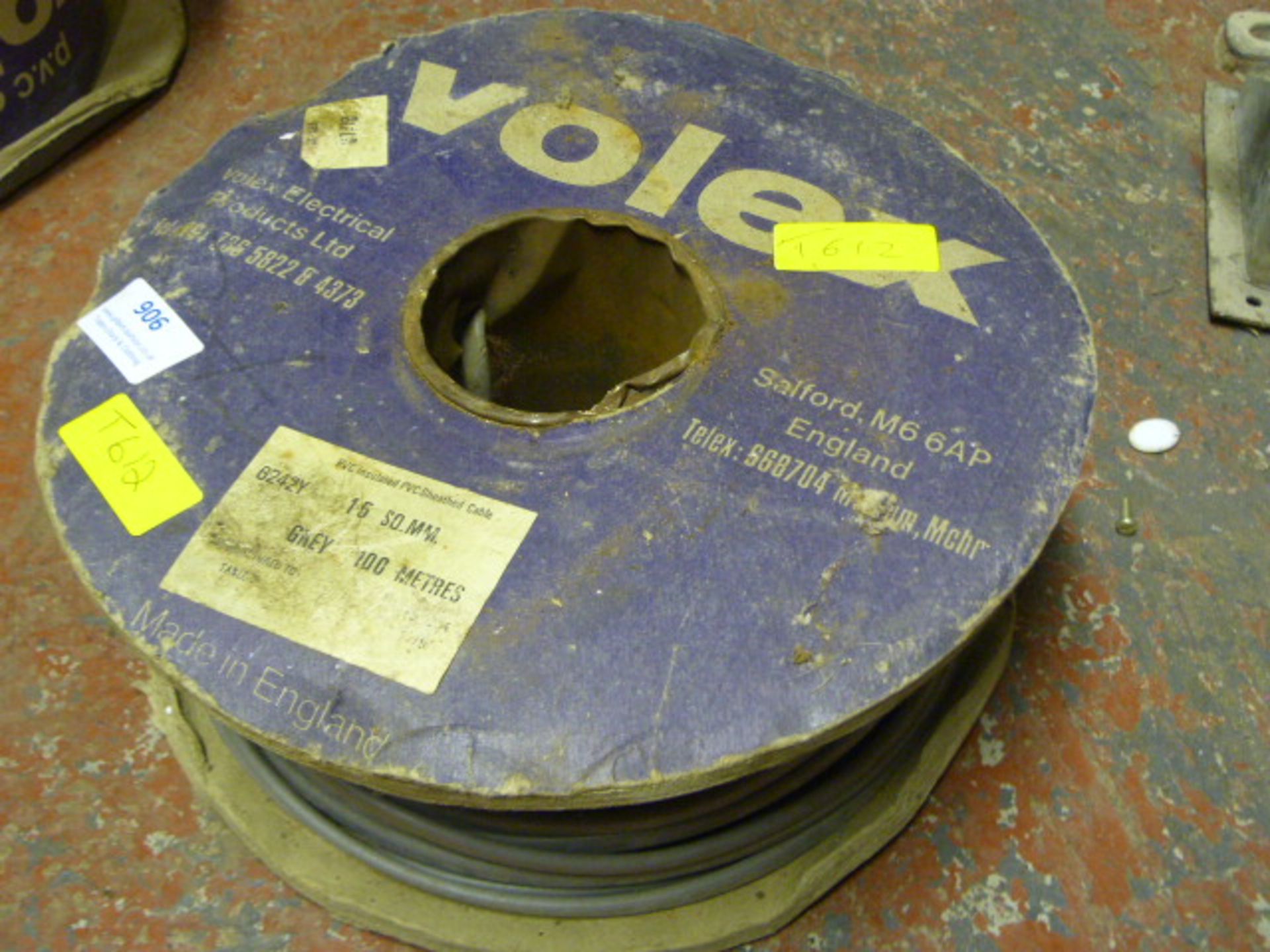 Coil of Volex Cable