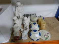 *Large Quantity of Memorial Angels, Plaques and Ca