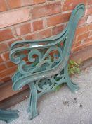 Pair of Cast Iron Bench Ends