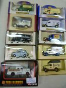 Ten Model Vehicles