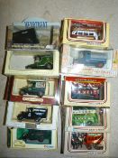 Ten Model Vintage Vehicles