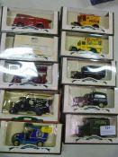 Ten Model Vehicles