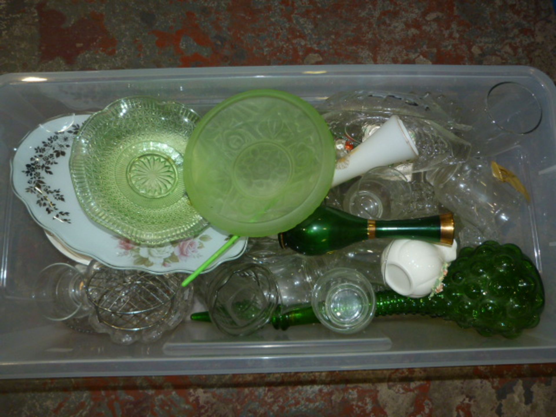 Assorted Glassware (Box Not Included)