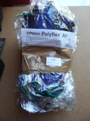 *10 Pairs of Polyco Polyflex Gloves size:9