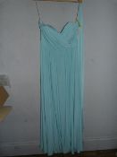 *Size: 14 Canal Blue Bridesmaid Dress