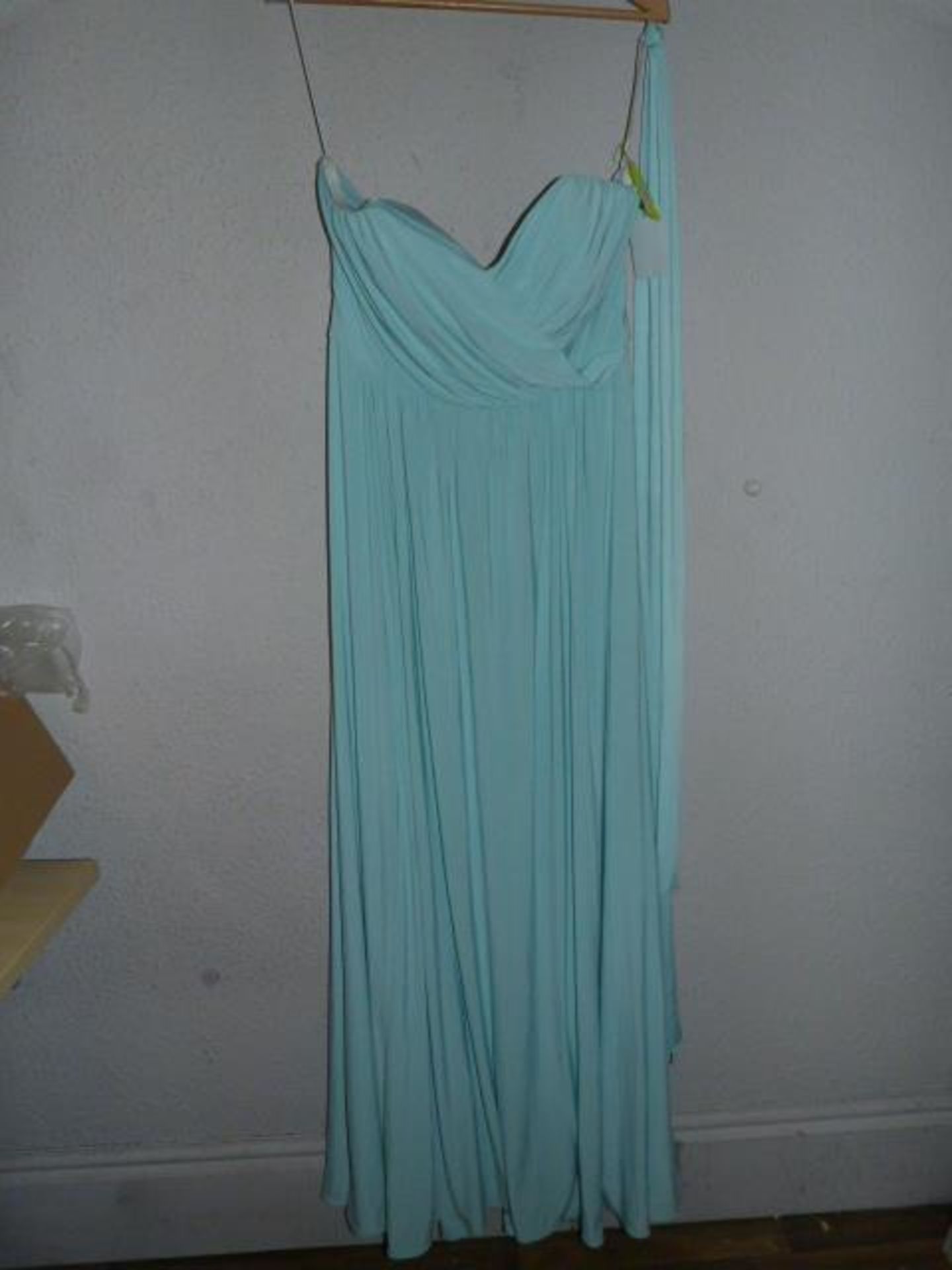 *Size: 14 Canal Blue Bridesmaid Dress