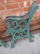 Pair of Cast Iron Bench Ends