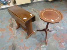 Small Drop Leaf Side Table and a Wine Table