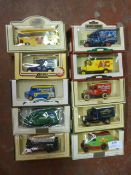 Ten Assorted Model Vehicles