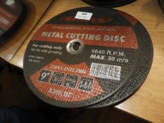 *8 Steel Cutting Disks 230x3.2x22.2mm
