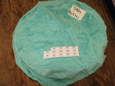 *4 Blue Faux Fur Beanbag Cushions