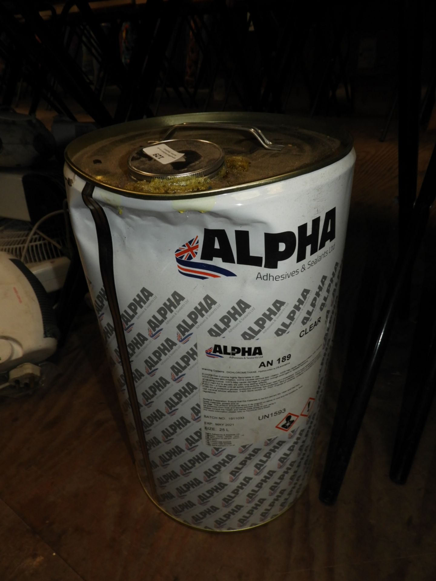 *25L of Alpha AN189 Clear Sealant