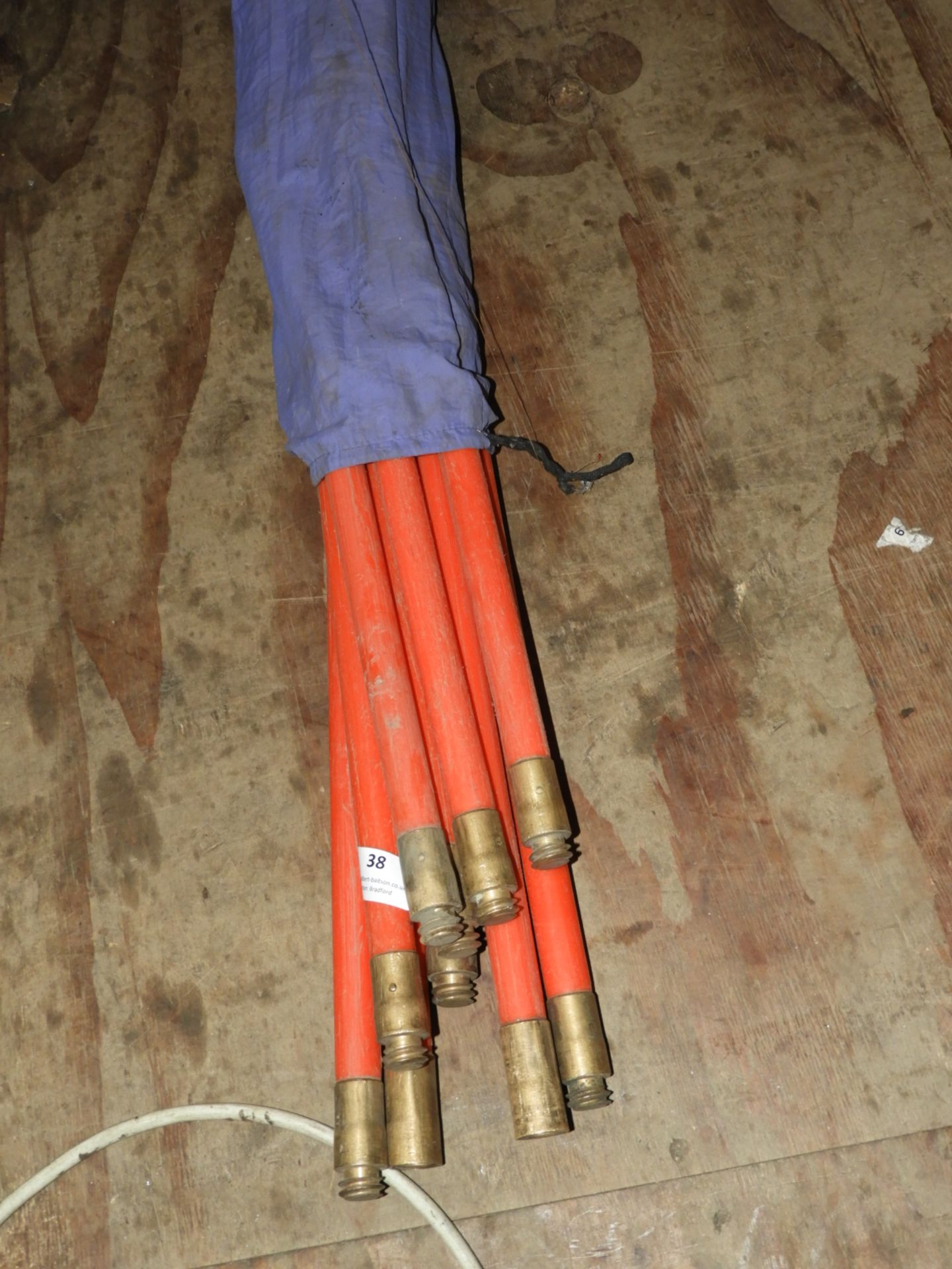 *Set of Red Drain Rod