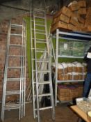 *Two Aluminium Ladders