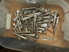 *Box of Galvanised Coach Bolts