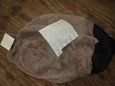 *4 Faux Fur Beanbag Cushion