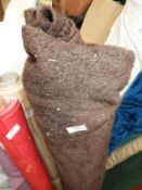 *Roll of Brown Faux Fur Fabric