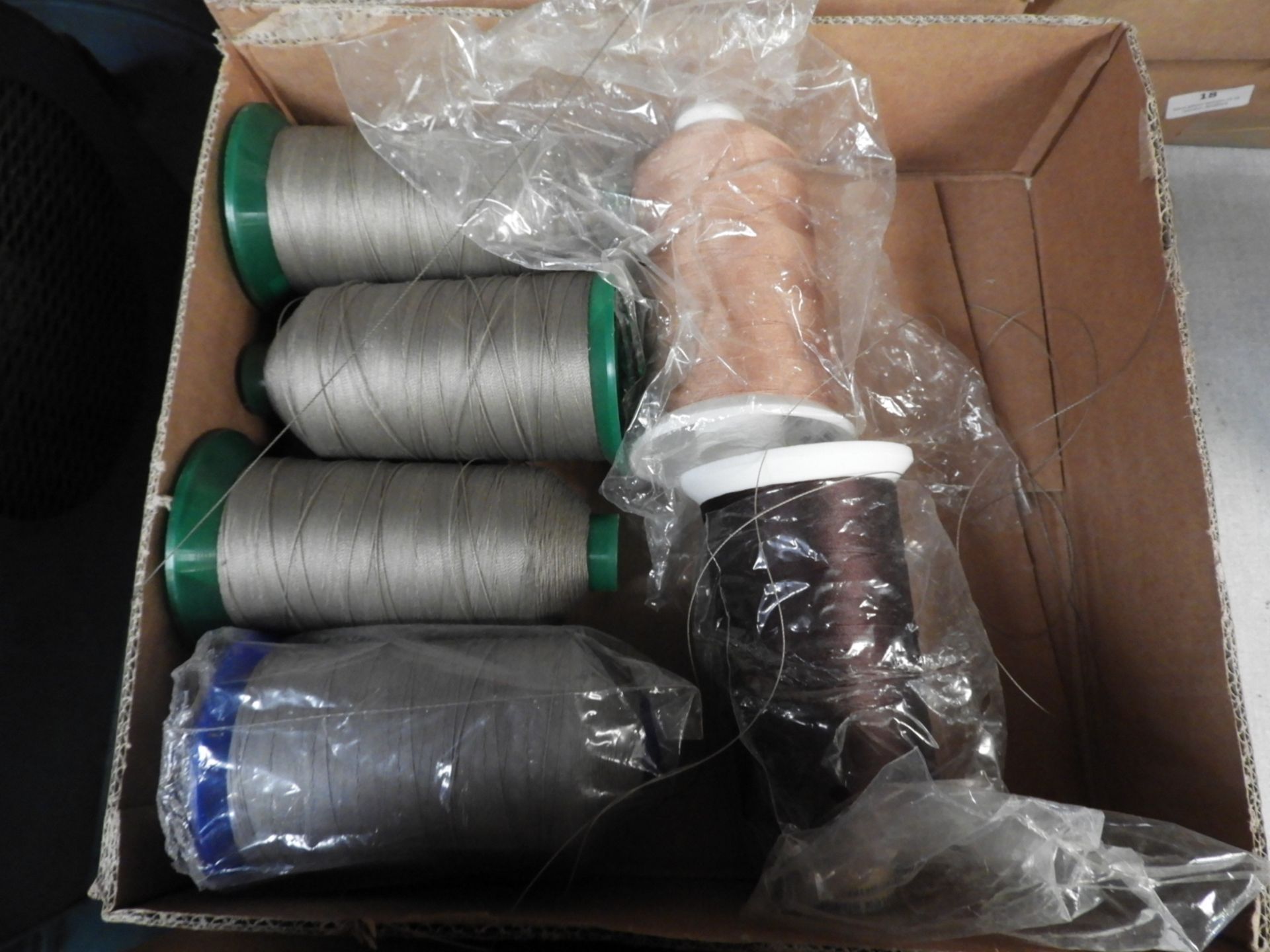 *Six Cones of Nylon Thread (Assorted Colours)