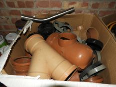 *Assorted Plumbing Fittings Including Waste Pipe,