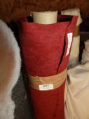 *16m Roll of Red Upholstery Cloth