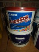 *10L Tub of Mapestik Ready Mix Tile Adhesive and 1