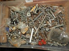 *Assorted Round Wire Nails, Screws, Nuts, etc.