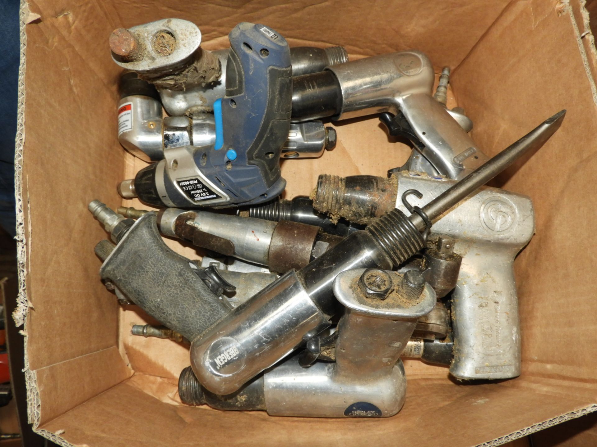 *Assorted Pneumatic Tools Including 3/8" Drive Rat