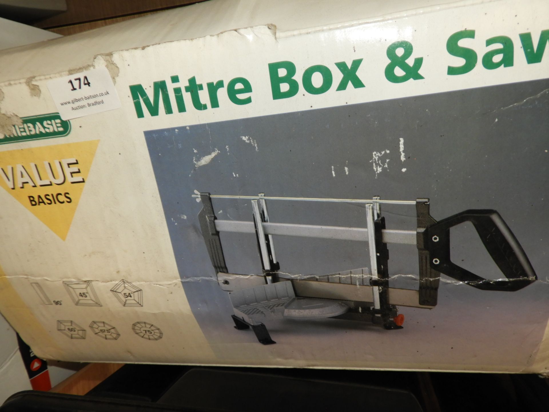 *Mitre Box and Saw