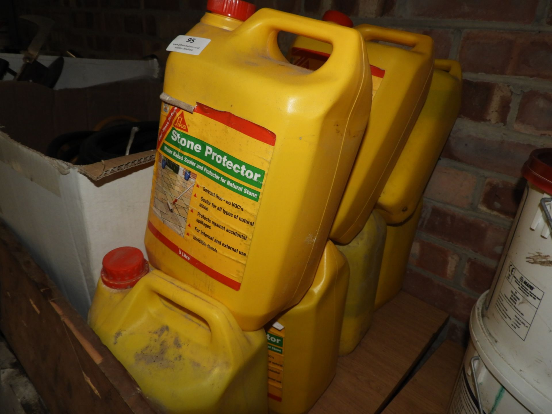 *7x 5L of Sika Stone Protector and Waterproofer