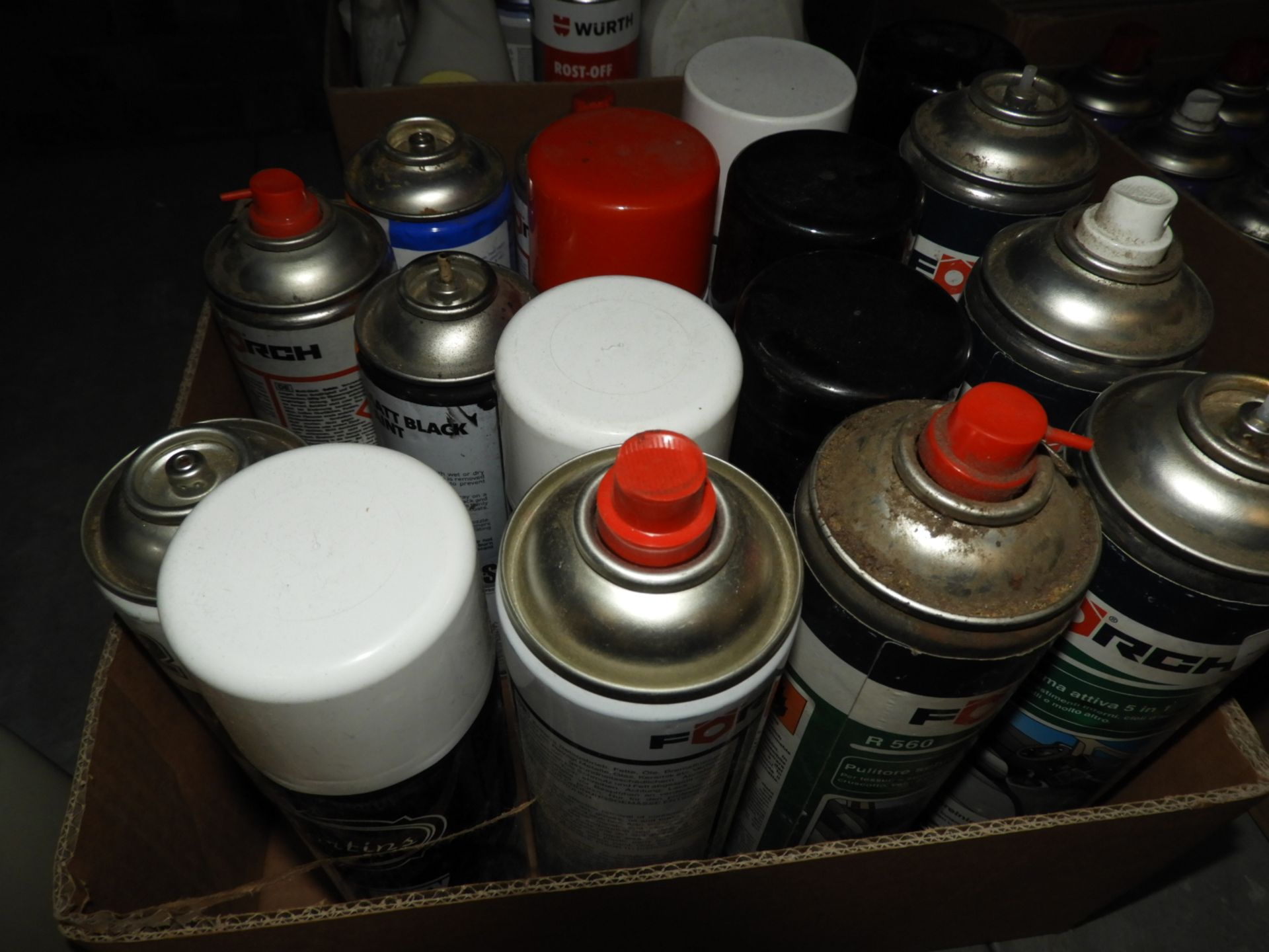 *Assorted Aerosols of Cockpit and Other Cleaner