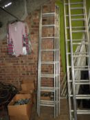 *Aluminium Triple Extending 24 Rung Ladder