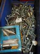 *Box of Assorted Self Tapers, Nuts, Bolts, Self Dr