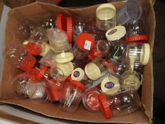 *Box of Lidded Plastic Containers
