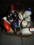 *Assorted Oils, Cleaning Sprays. Sealants etc.