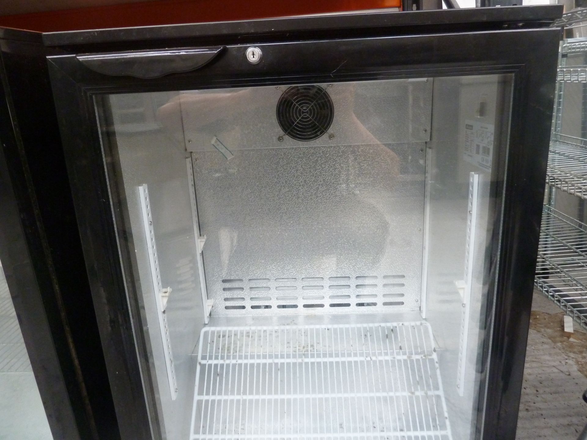 * Single bar cooler, clean condition, all working. - Image 2 of 3