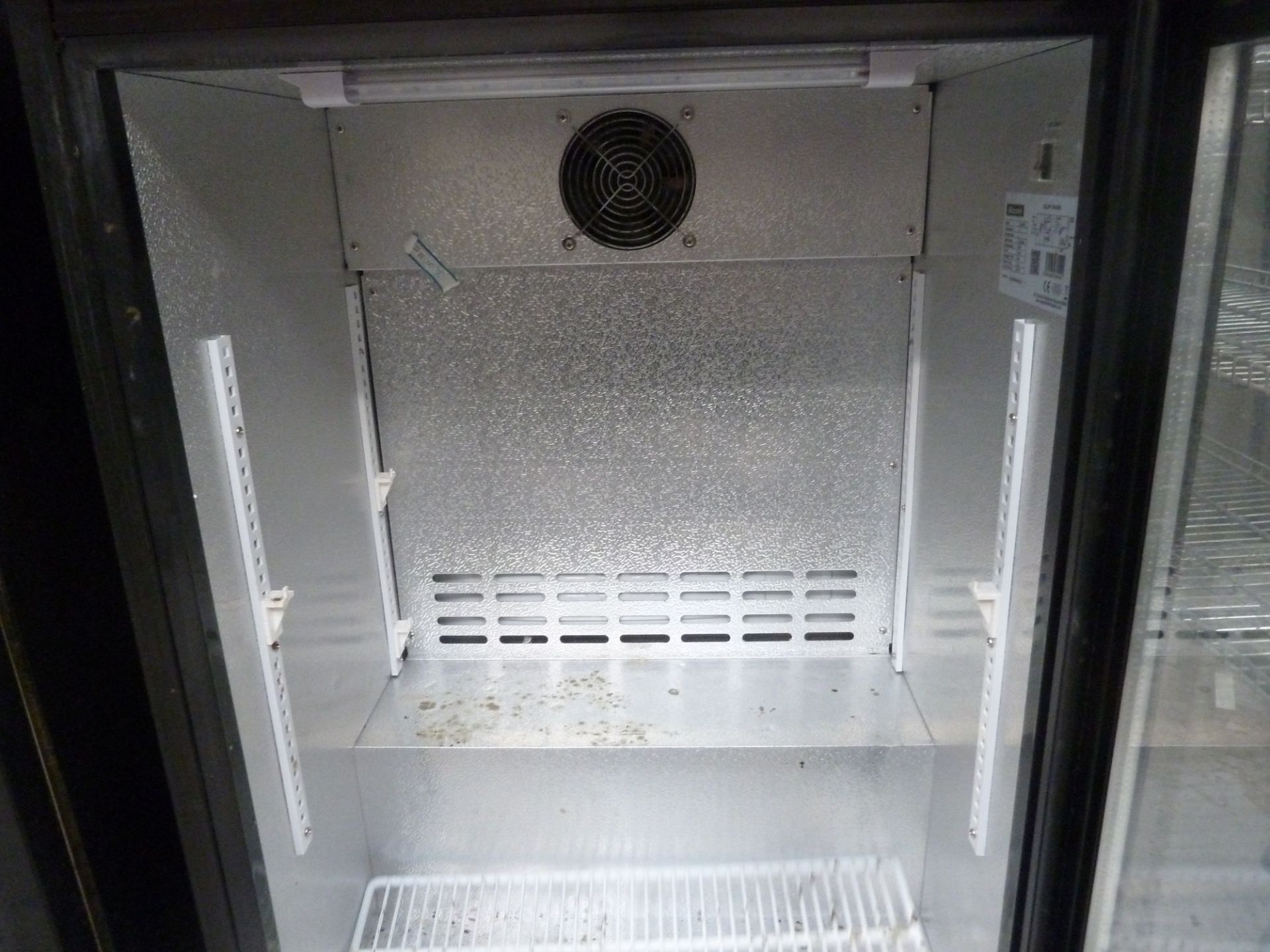 * Single bar cooler, clean condition, all working. - Image 3 of 3