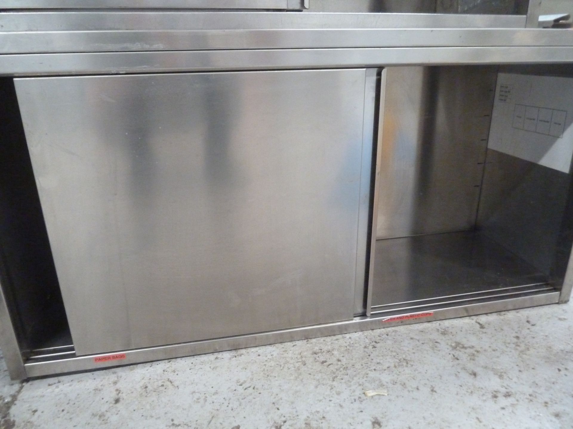 * Clean SS wall cupboard (1200Wx600Hx400D) - Image 2 of 2