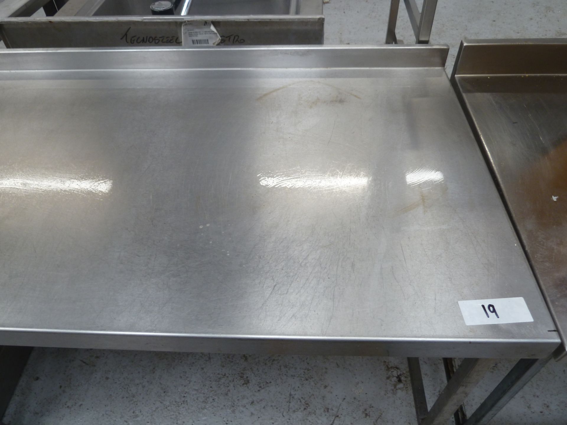 * SS prep bench, clean condition.(1200Wx915Hx700D)