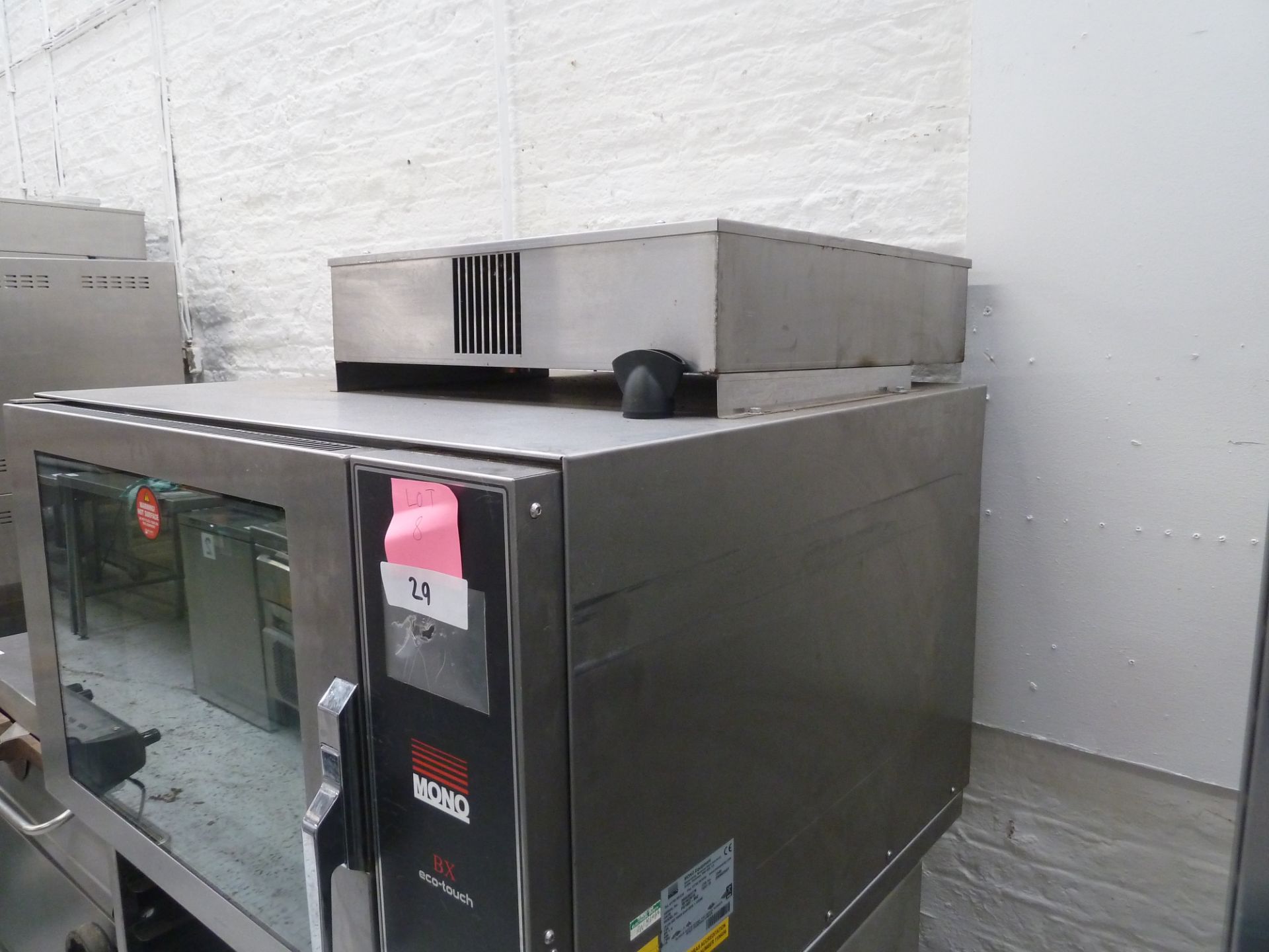 * Single Mono bakery oven comes with stand and shelving, very good condition.(1000Wx1370Hx880D) - Image 4 of 5