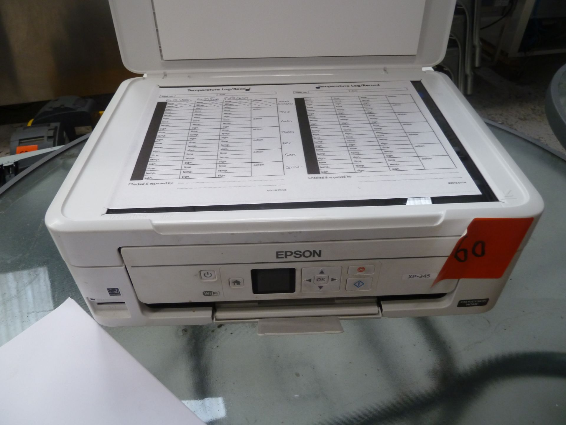 * Epson XP-345 colour printer good condition, all working.