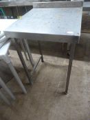 Stainless Steel Preparation Table 60x63x90cm