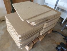 *Pallet of Chipboard Chair Seats