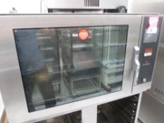 * Single Mono bakery oven comes with stand and shelving, very good condition.(1000Wx1370Hx880D)