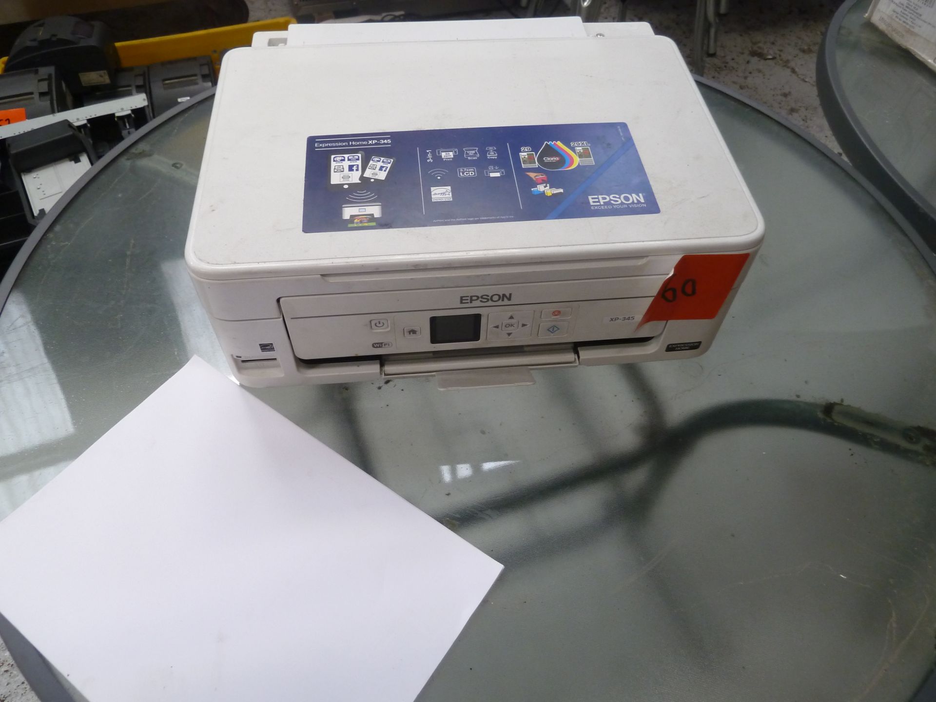* Epson XP-345 colour printer good condition, all working. - Image 2 of 2