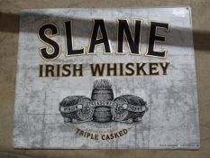 *Tin Slane Irish Whiskey Sign