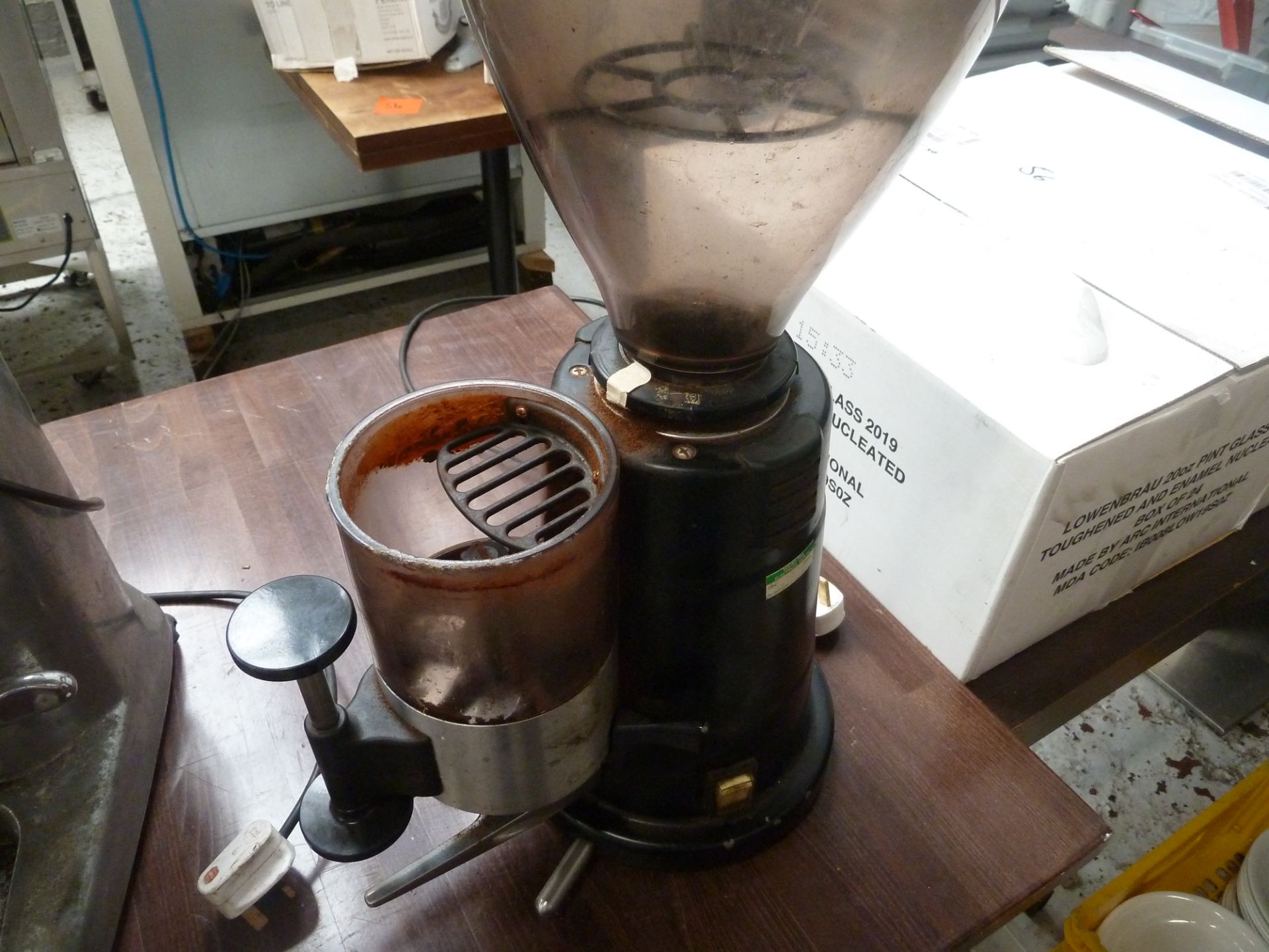 * Laspaziale coffee grinder, sold as seen. - Image 2 of 2