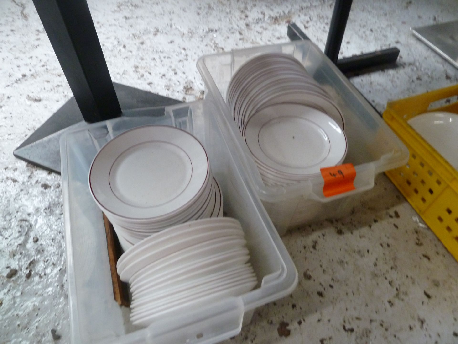 * Assortment of clean plates, very good condition. - Image 2 of 2