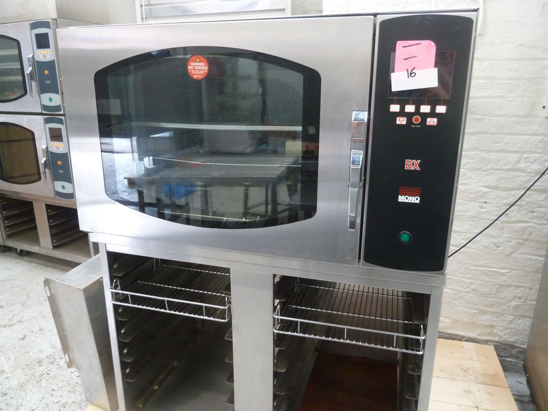 * BX Mono bakery oven single with stand, like new.(1000Wx1370Hx880D)