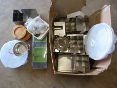 *Storage Boxes, Wooden Coasters and Stainless Stee