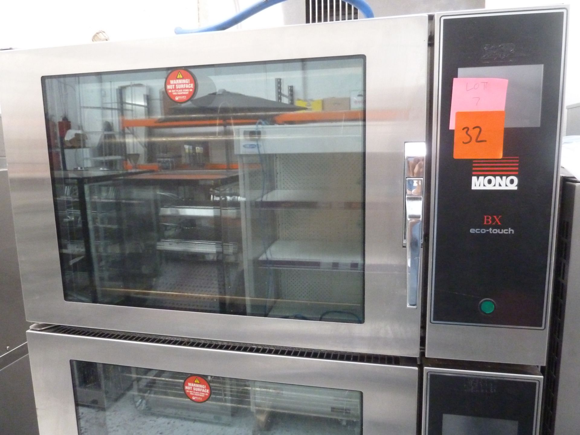 * Mono bx double bakery oven, includes stand and shelvin, good clean condition.(1000Wx2000Hx900D)